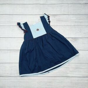 3T Double Cuties Embroidered Firework Dress